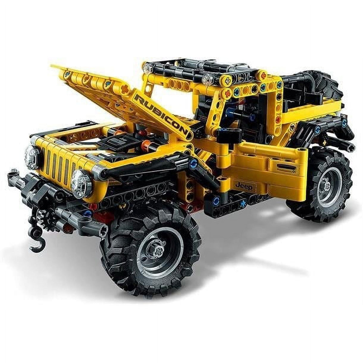 LEGO 42122 Technic Jeep Wrangler 4x4 Toy Car, Off Roader SUV Model Building Set