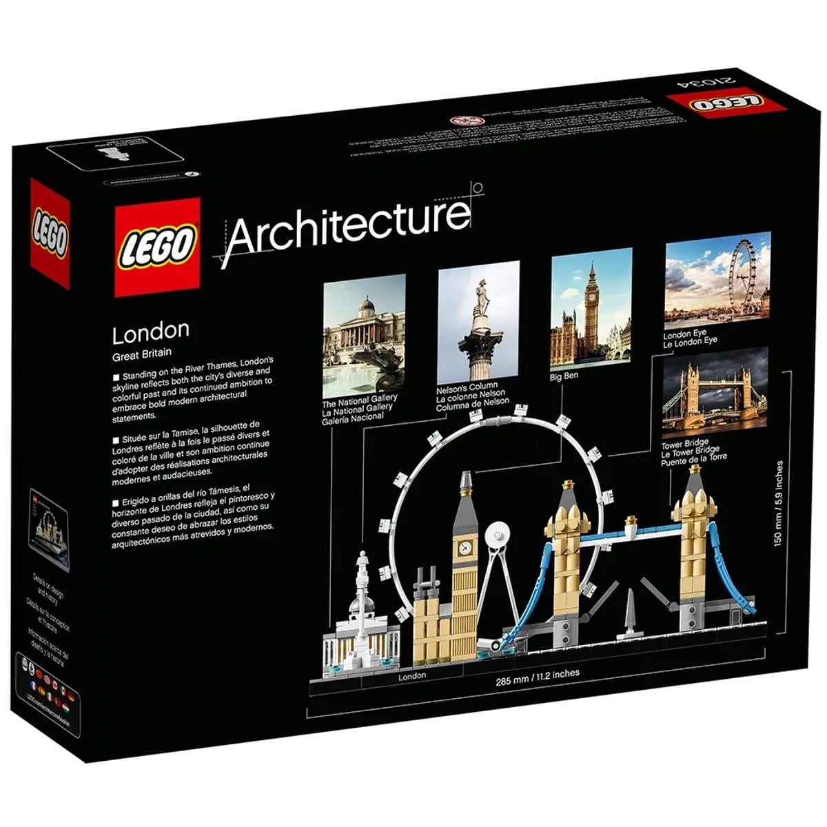 Lego 21034 Architecture London, 468 Pieces